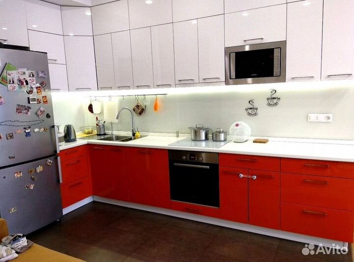 Современная кухня на заказ мдф фасады