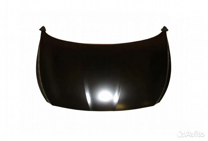 Капот Хендай Солярис Solaris 1 до 2014 MZH черный