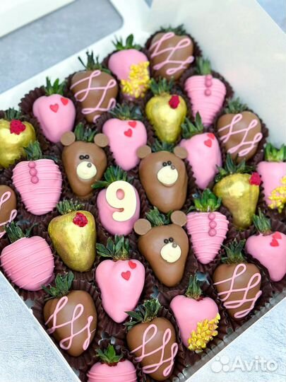 Клубника в шоколаде Callebaut