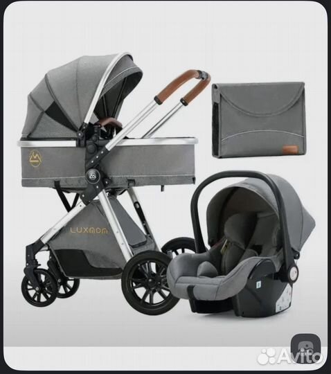 Коляска luxmom 3 в 1