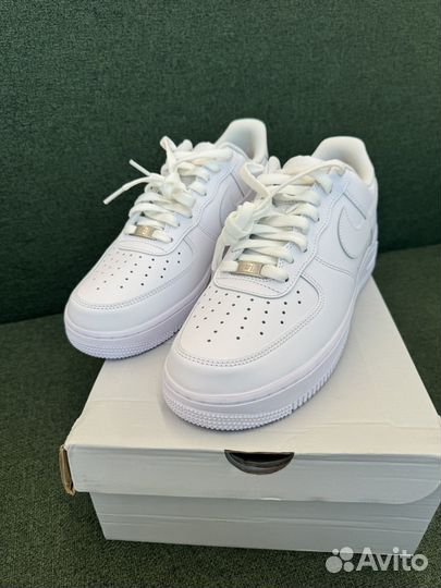 Кроссовки Nike Air Force 1 белые оригинал