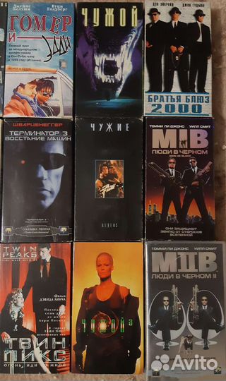 Видеокассеты лицензионные