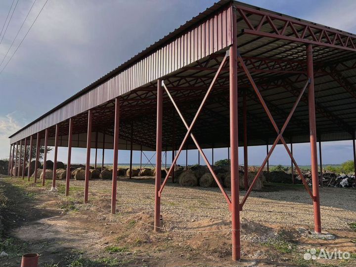 Ангар металлический