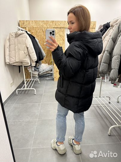Куртка 40/42 женская с капюшоном