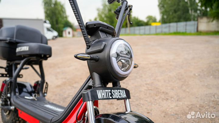 Электроскутер white siberia mini R 2.0