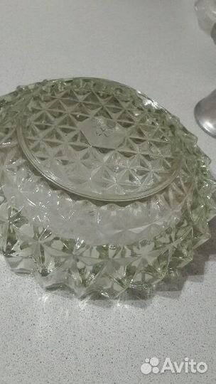 Пепельница ссср.Стекло. Новая