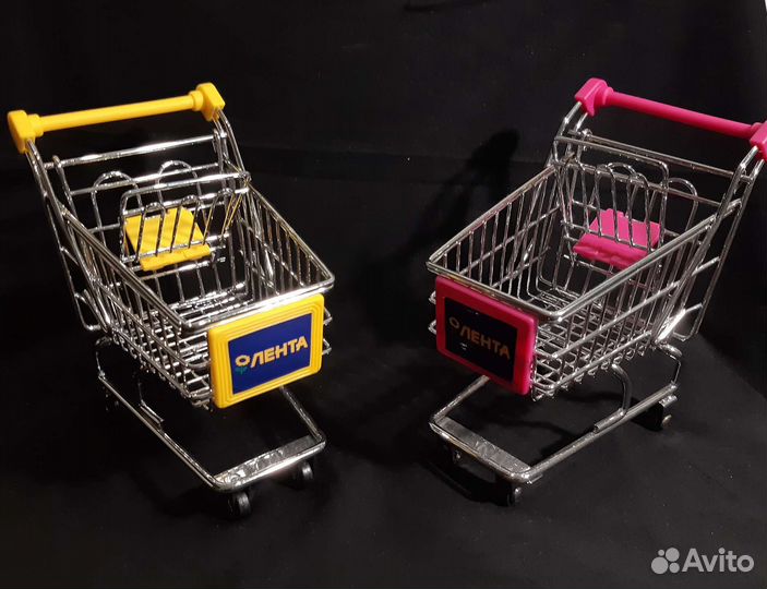 Игрушки мини лента + тележки