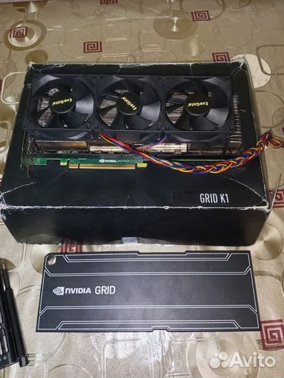 Nvidia Grid K1 (радиаторы распил)