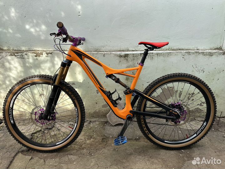Велосипед specialized stumpjumper carbon 27,5 L