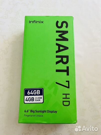 Infinix Smart 7, 4/64 ГБ