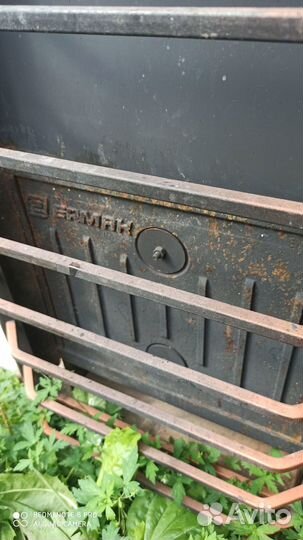 Чугунная банная печь Ермак сетка Премиум 12