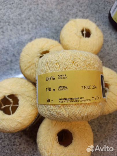 Пряжа букле