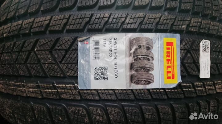 Pirelli Scorpion Winter 315/35 R22 111V, 4 шт