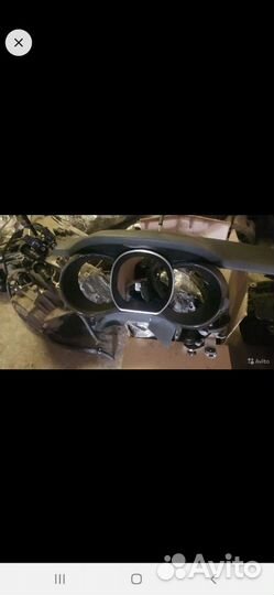 Киа рио3 козырёк приборной панели