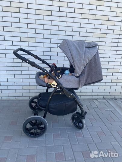 Коляска Peppy Sandra 2в1 полный комплект