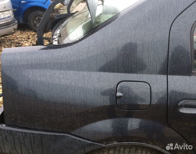 Заднее правое крыло Рено Логан 2009-2014г