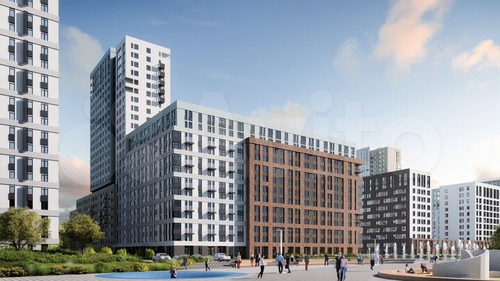 2-к. квартира, 45,1 м², 11/11 эт.