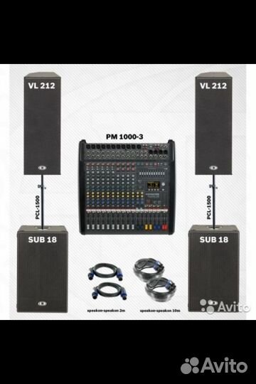 Прокат звука, аренда Dynacord