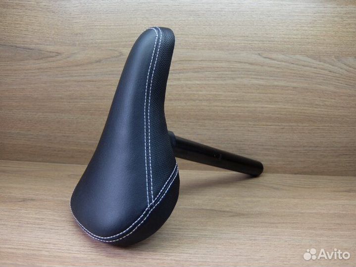 Седло велосипедное для BMX чёрное