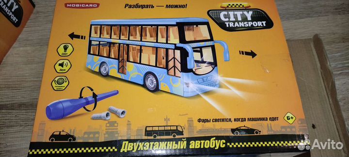 Конструкторы со звуком и светом Сити