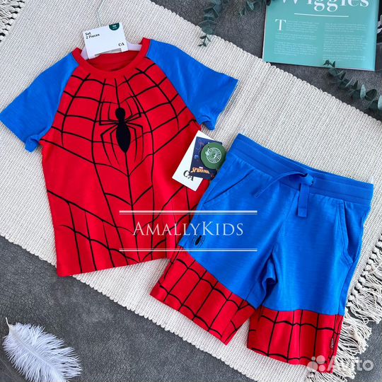 Костюм C&A 104 110 116 122 Marvel Spider Man