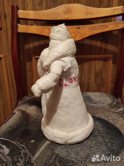 Дед мороз ватный СССР