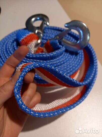 Трос буксировочный новый 12 тонн 5 метров