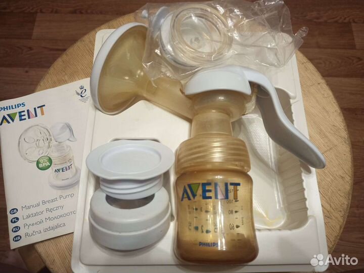 Молокоотсос avent ручной