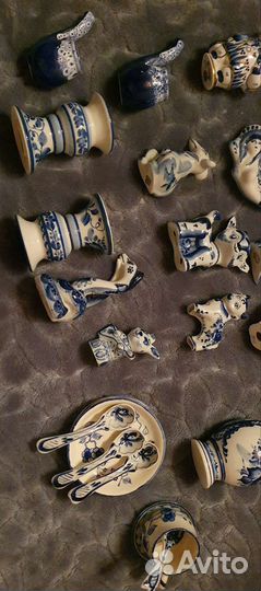 Фигурки из Гжели