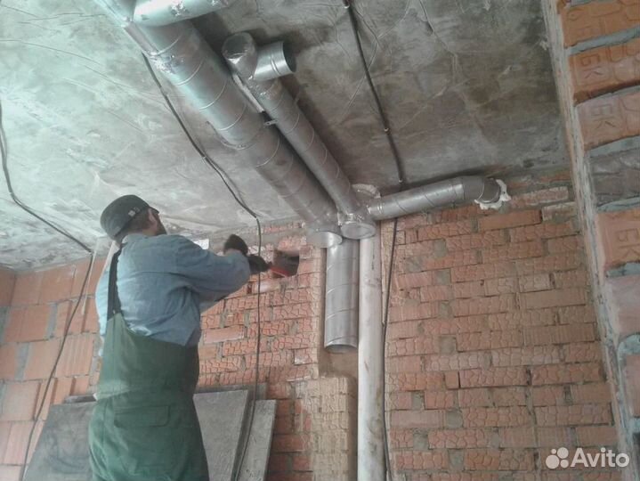 Монтаж систем вентиляции и дымоудаления в Уфе