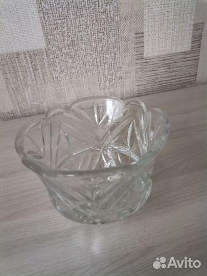Салатник хрустальный