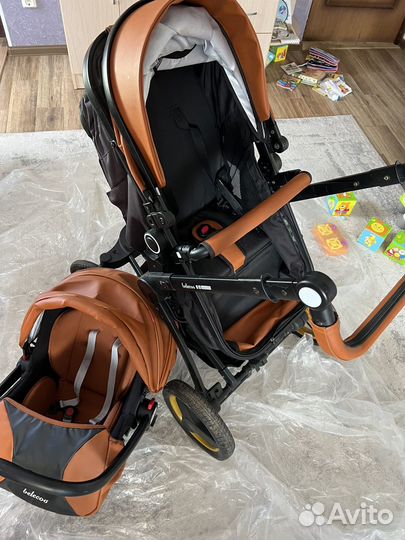 Коляска трансформер с автолюлькой