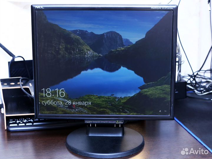 Монитор Nec Multisync модель LCD195VXM+