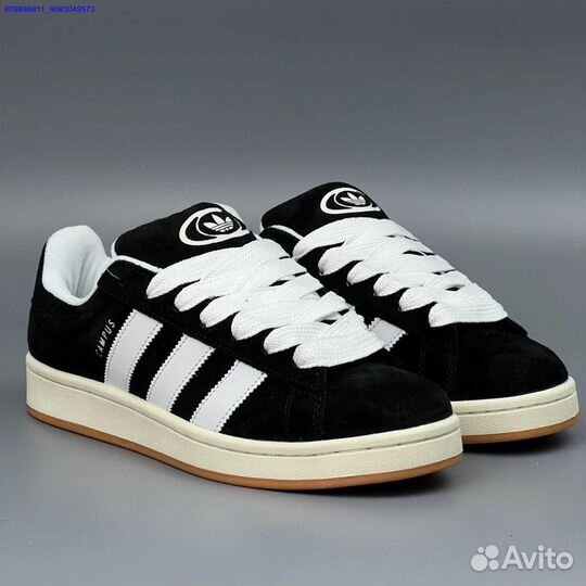 Кроссовки Adidas Campus 00 Black (Арт.28153)