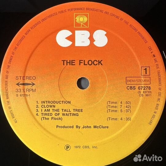 The Flock – The Flock 2LP (Голландия)