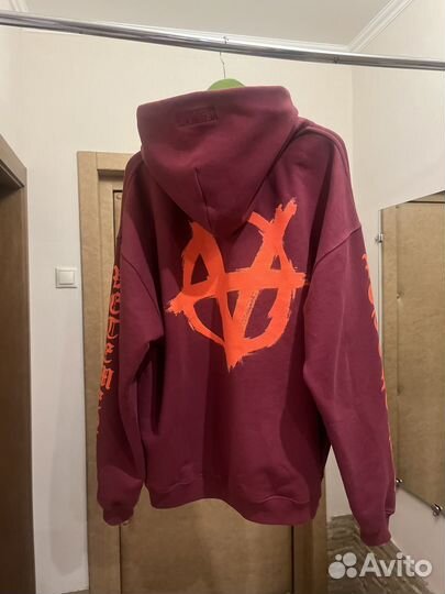 Vetements anarchy худи оригинальная