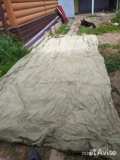 Полог брезентовый