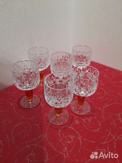 Фужеры винтаж Олимпиада 80