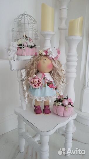 Интерьерная кукла ручной работы