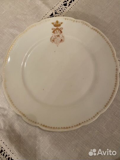 Антикварные тарелки М.С.Кузнецова