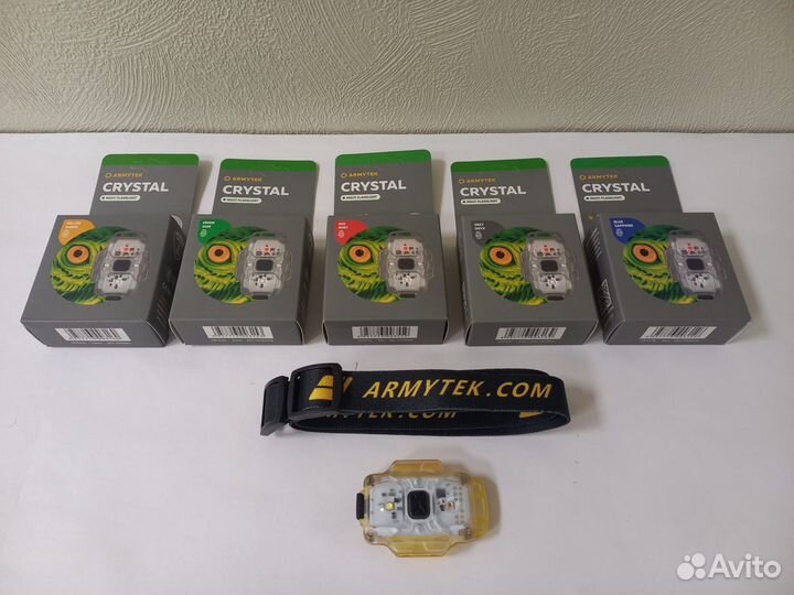 Armytek Фонари налобные Crystal (разноцветные)
