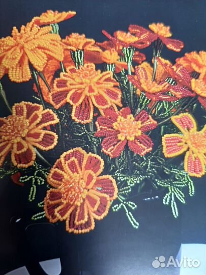 Самодельные цветы из бисера