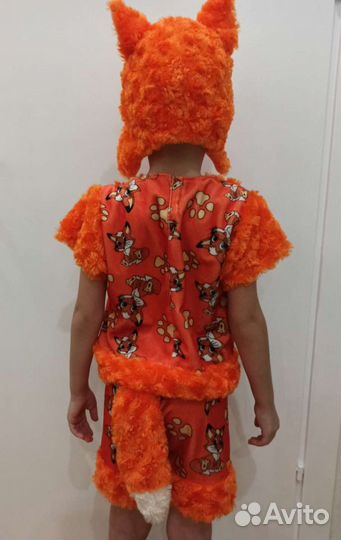 Костюм лисёнка детский р. 104-116 Прокат