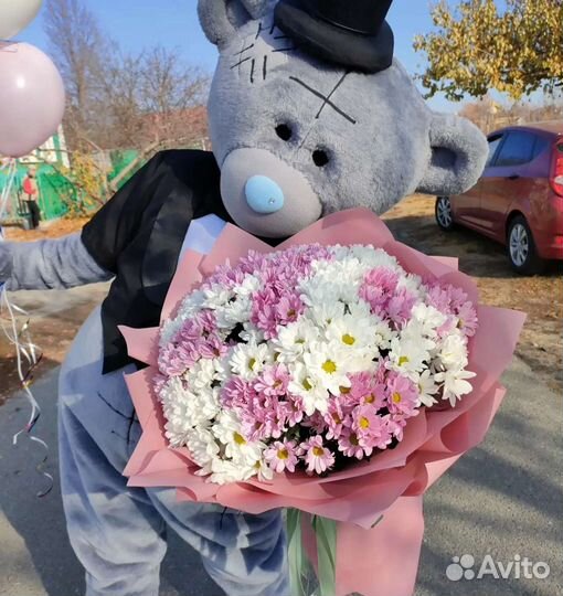 Поздравление от мишки тедди и Гарика