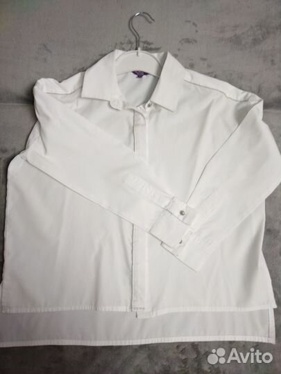 Рубашка школьная 140 для девочки