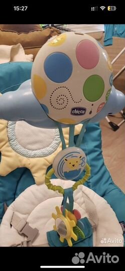 Шезлонг chicco balloon