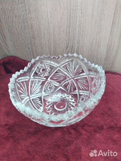 Ваза хрустальная СССР