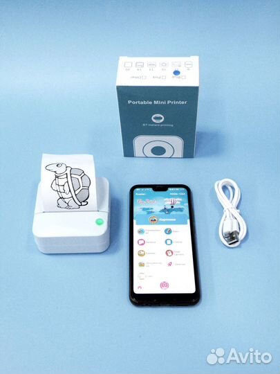 Мини-принтер карманный
