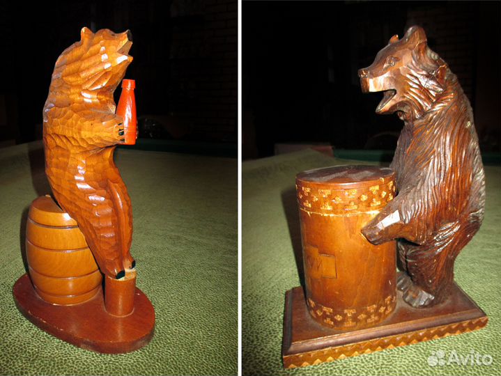 Деревянные Интерьерные фигурки сувениры СССР