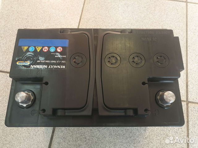 Рено 720А аккумулятор LADA